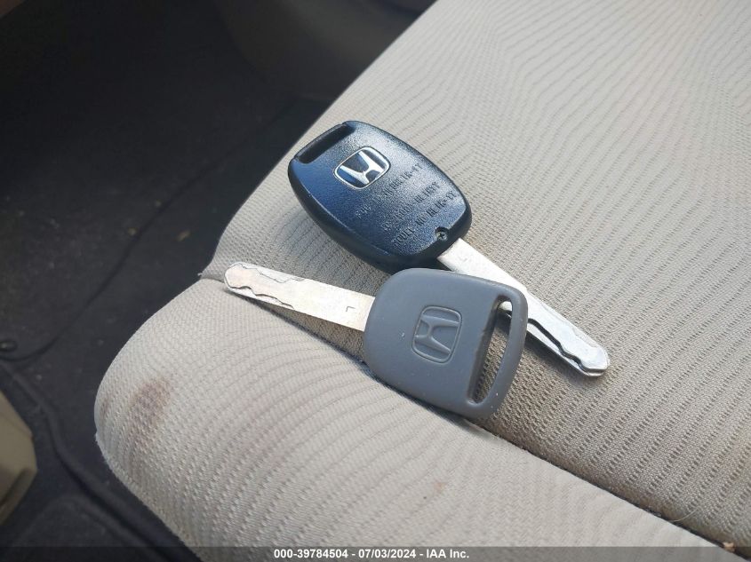 2010 Honda Cr-V Lx VIN: JHLRE4H32AC014788 Lot: 39784504