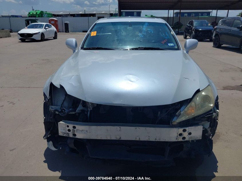 2007 Lexus Is 250 VIN: JTHBK262072035352 Lot: 39784540