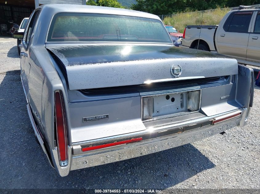 1991 Cadillac Deville VIN: 1G6CD53B6M4221678 Lot: 39784553