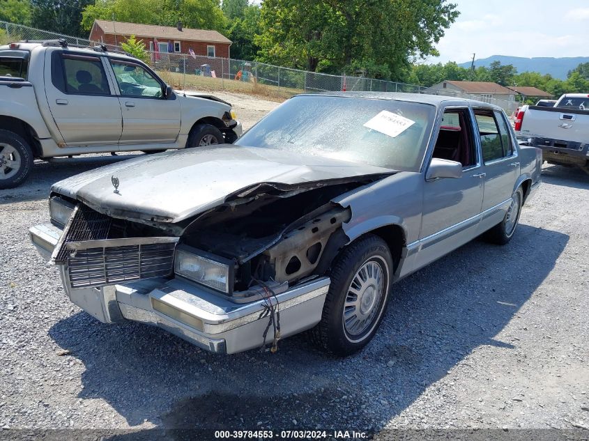 1991 Cadillac Deville VIN: 1G6CD53B6M4221678 Lot: 39784553