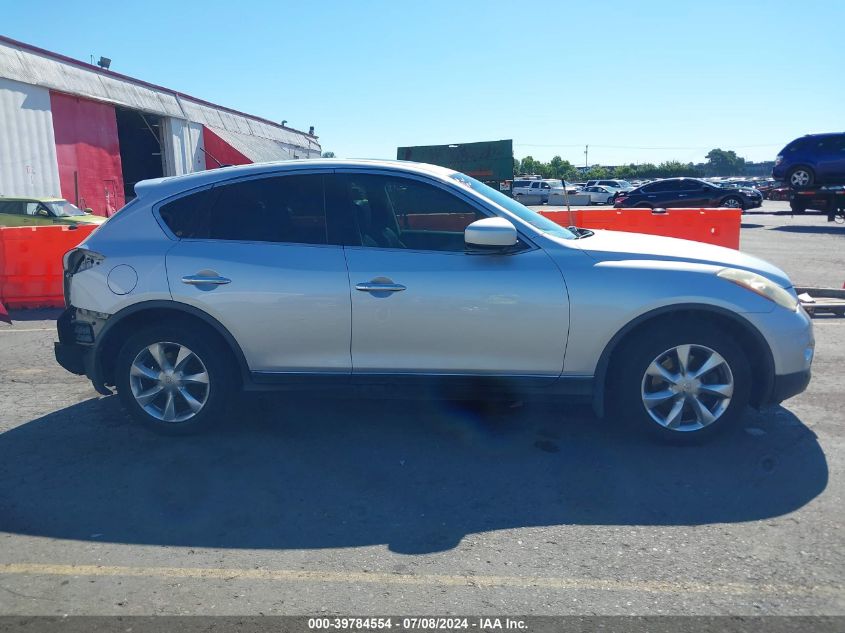 2008 Infiniti Ex35 Journey VIN: JNKAJ09E38M302000 Lot: 39784554