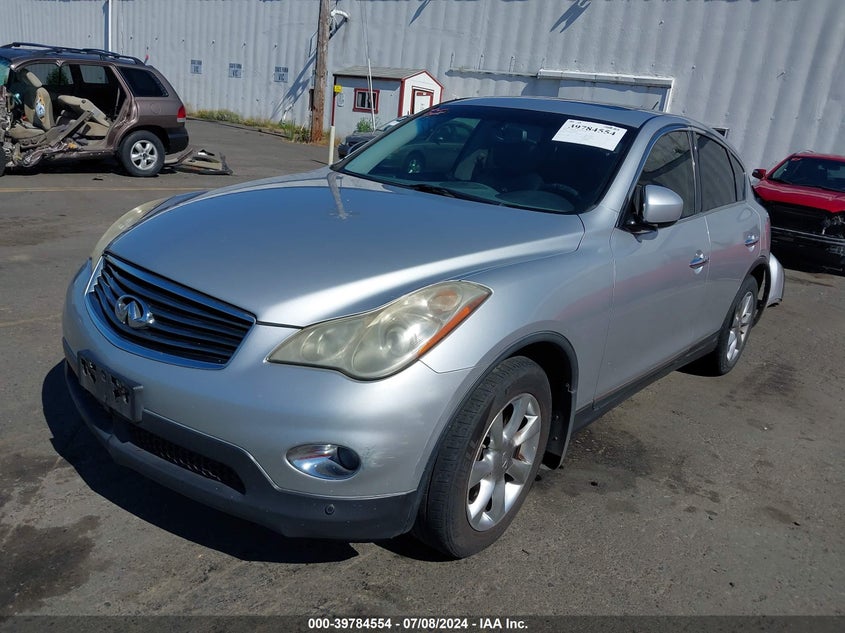 2008 Infiniti Ex35 Journey VIN: JNKAJ09E38M302000 Lot: 39784554
