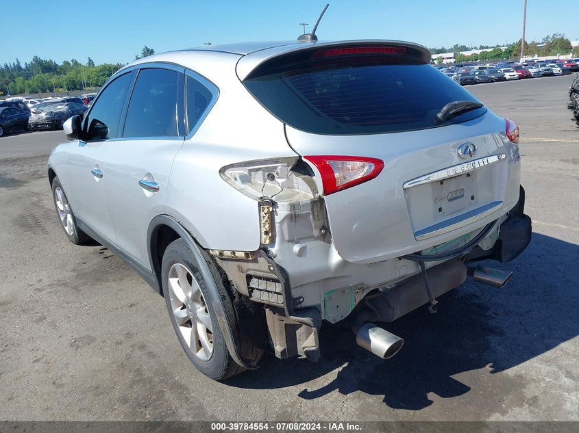 2008 Infiniti Ex35 Journey VIN: JNKAJ09E38M302000 Lot: 39784554