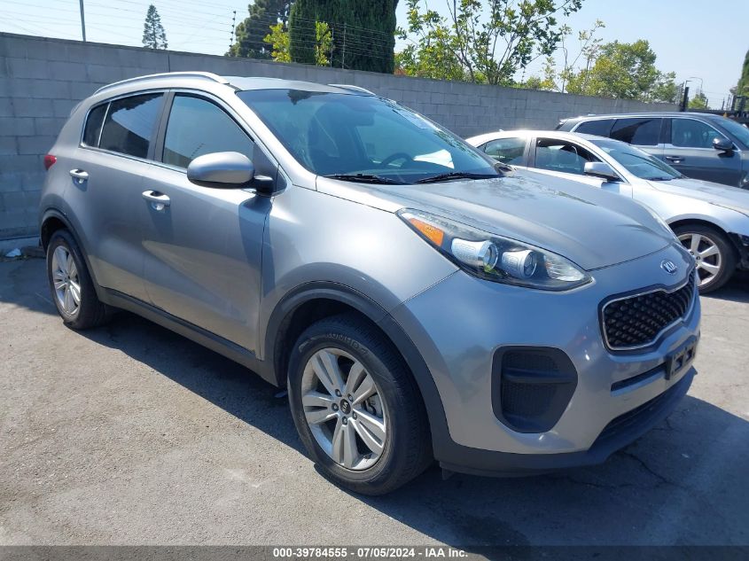 2019 Kia Sportage Lx VIN: KNDPM3ACXK7608664 Lot: 39784555