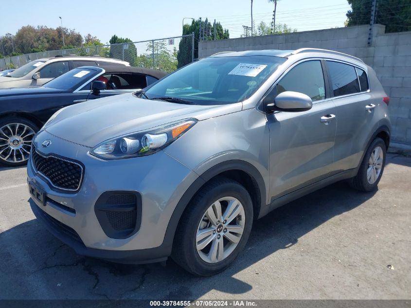 2019 Kia Sportage Lx VIN: KNDPM3ACXK7608664 Lot: 39784555