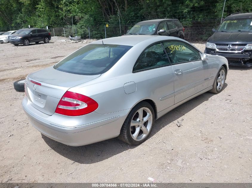 2005 Mercedes-Benz Clk 320 VIN: WDBTJ65J35F152632 Lot: 39784566