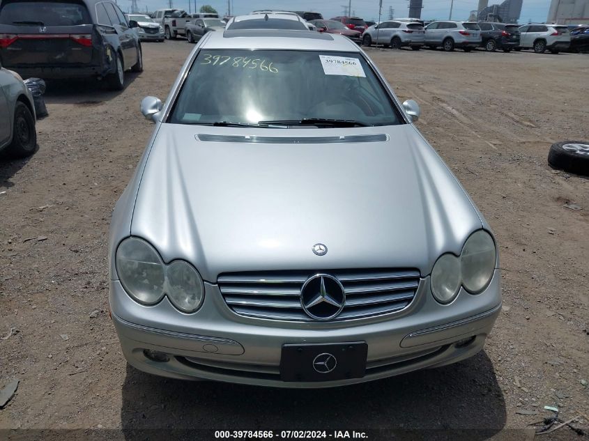 2005 Mercedes-Benz Clk 320 VIN: WDBTJ65J35F152632 Lot: 39784566