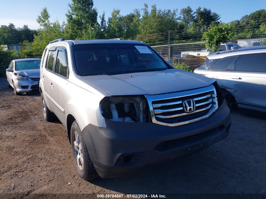 2011 Honda Pilot Ex-L VIN: 5FNYF4H54BB026775 Lot: 39784587