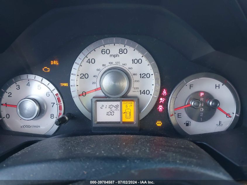 2011 Honda Pilot Ex-L VIN: 5FNYF4H54BB026775 Lot: 39784587