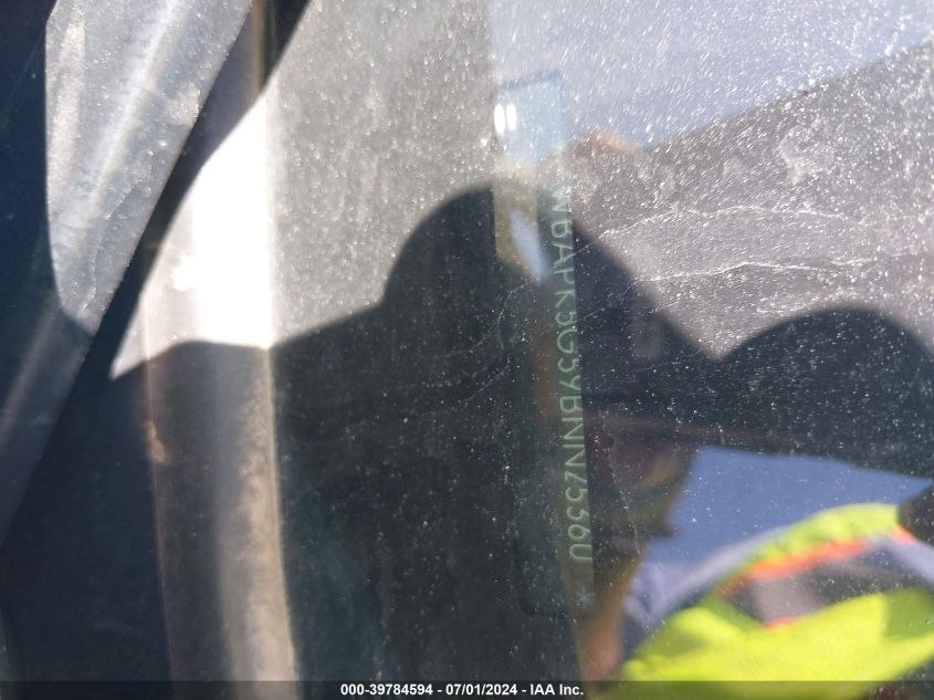 2011 BMW 328I xDrive VIN: WBAPK5G59BNN25360 Lot: 39784594