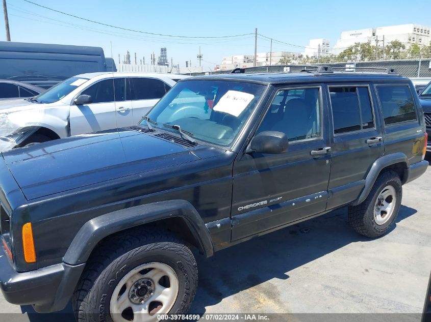 2000 Jeep Cherokee Sport VIN: 1J4FF48S5YL180411 Lot: 39784599