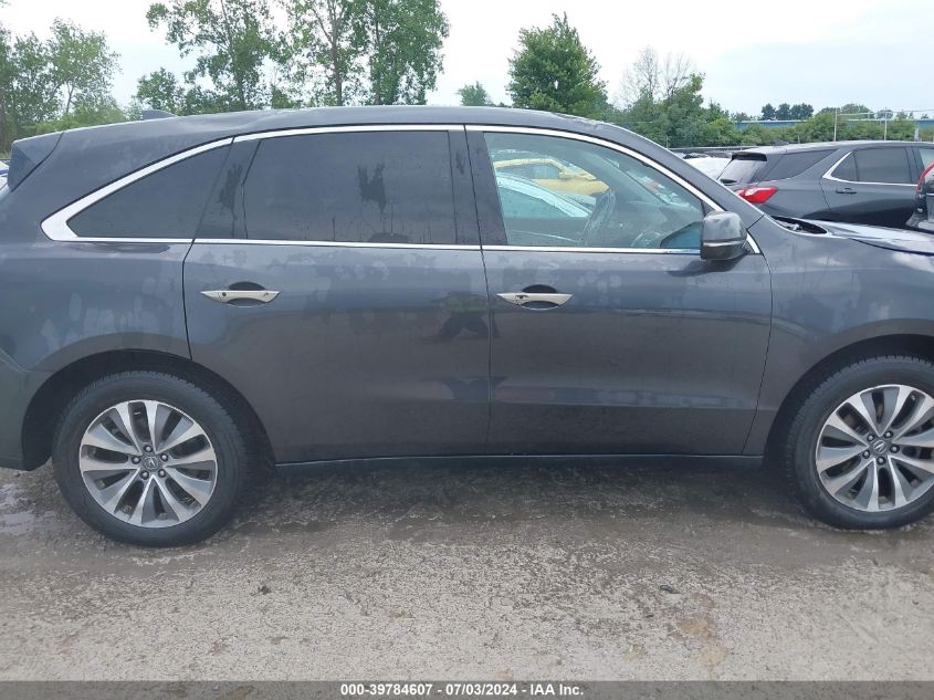 2014 Acura Mdx Technology Package VIN: 5FRYD4H4XEB029552 Lot: 39784607