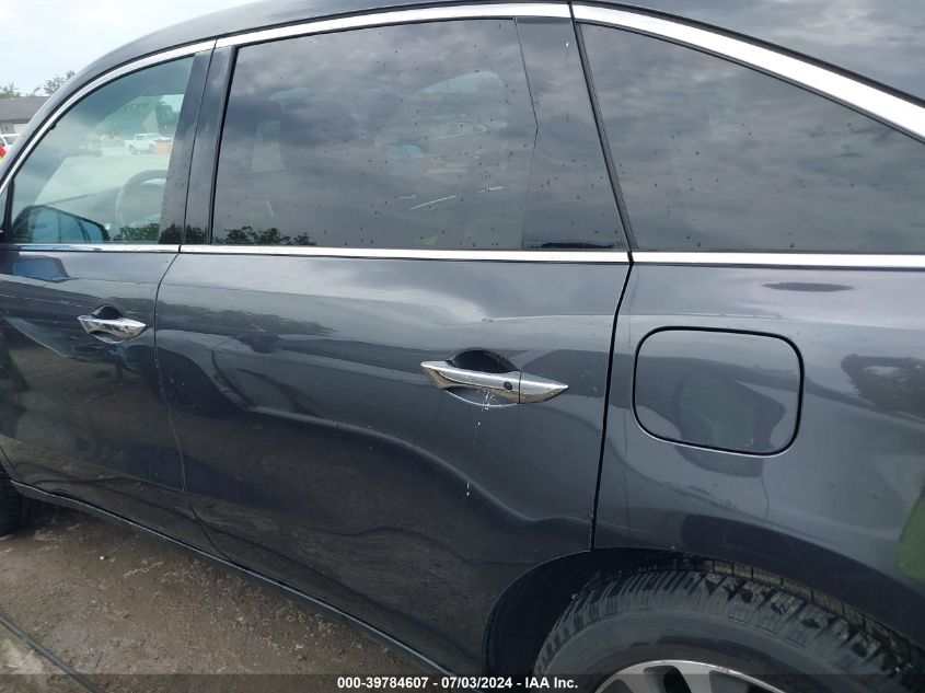 2014 Acura Mdx Technology Package VIN: 5FRYD4H4XEB029552 Lot: 39784607