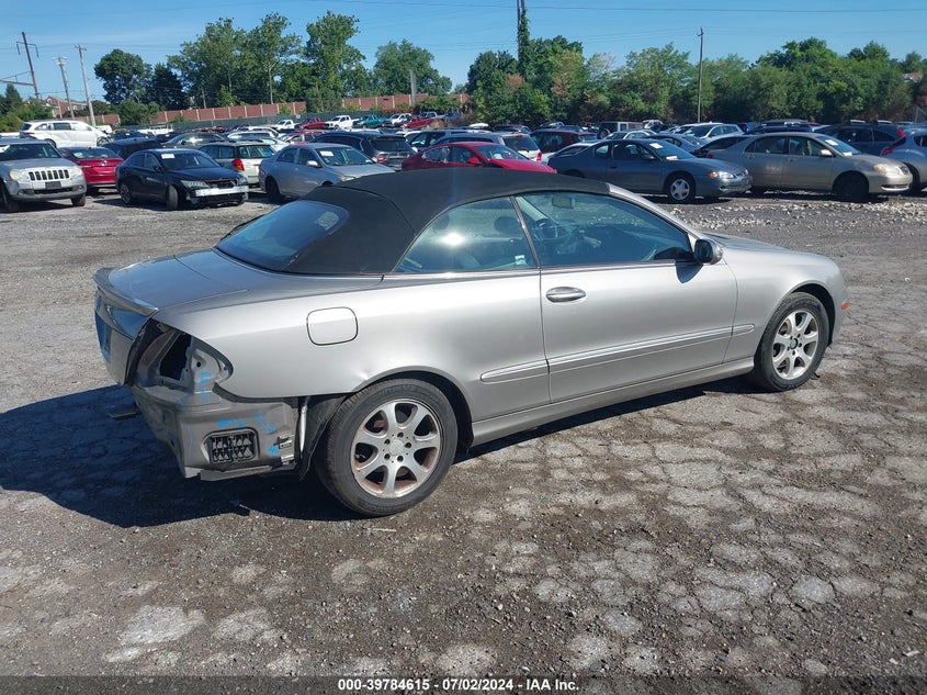 2004 Mercedes-Benz Clk 320 VIN: WDBTK65G04T006478 Lot: 39784615