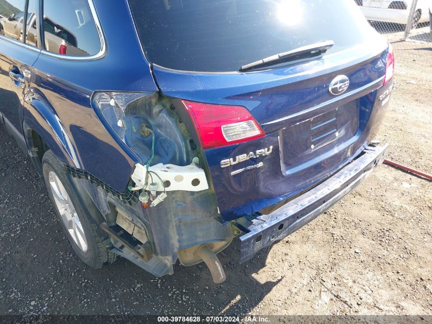 2011 Subaru Outback 2.5I Premium VIN: 4S4BRBCC6B3425185 Lot: 39784628
