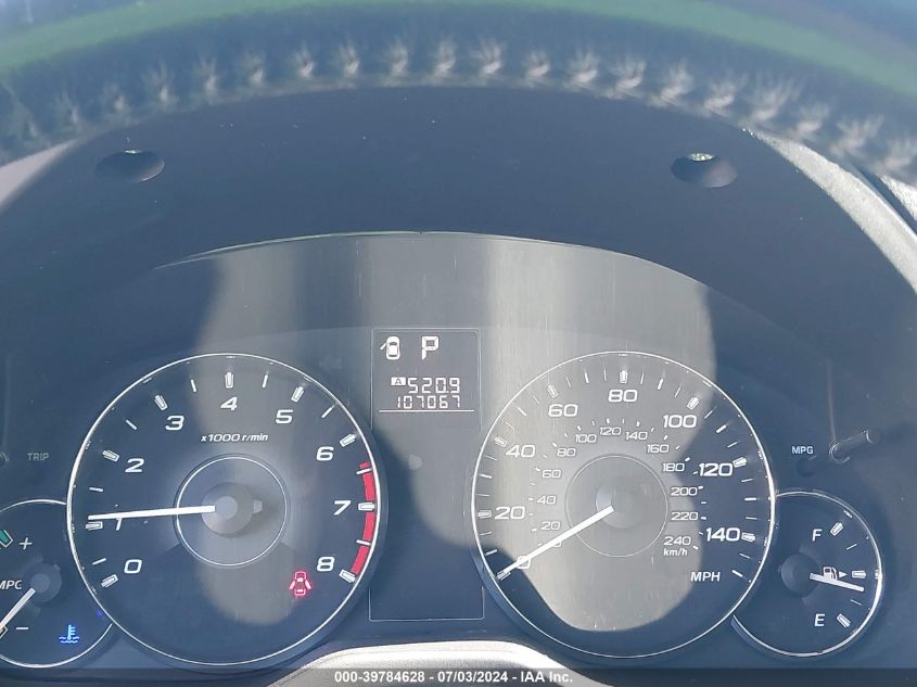 2011 Subaru Outback 2.5I Premium VIN: 4S4BRBCC6B3425185 Lot: 39784628