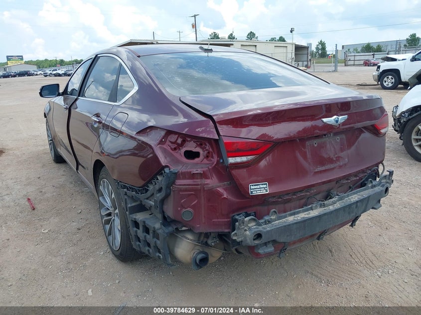 2016 Hyundai Genesis 3.8 VIN: KMHGN4JE4GU130413 Lot: 39784629