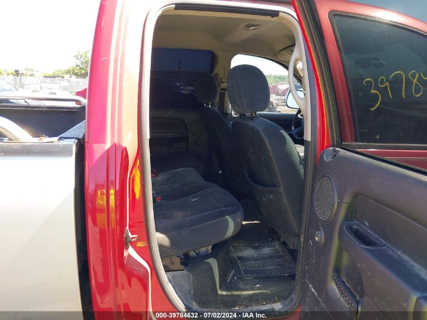 2005 Dodge Ram 1500 Slt/Laramie VIN: 1D7HU18D35S137696 Lot: 39784632