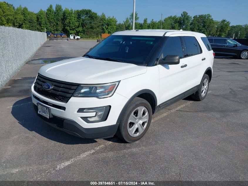 2017 Ford Utility Police Interceptor VIN: 1FM5K8AR1HGB72306 Lot: 39784651