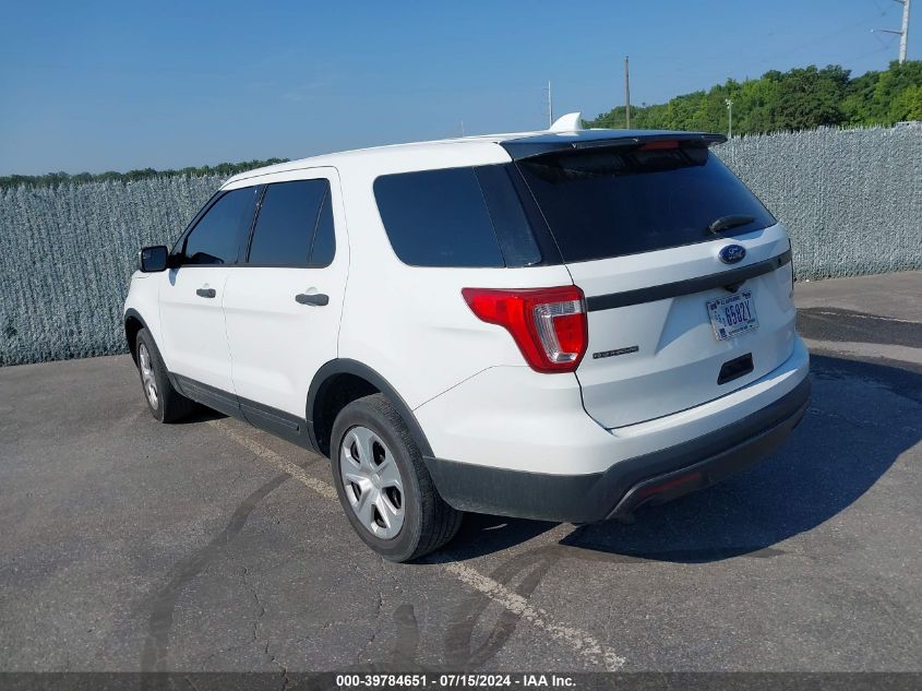 2017 Ford Utility Police Interceptor VIN: 1FM5K8AR1HGB72306 Lot: 39784651