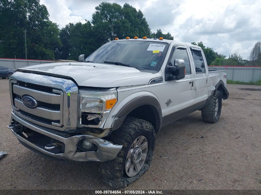 2016 Ford F-250 Lariat VIN: 1FT7W2BT8GEA62954 Lot: 39784654