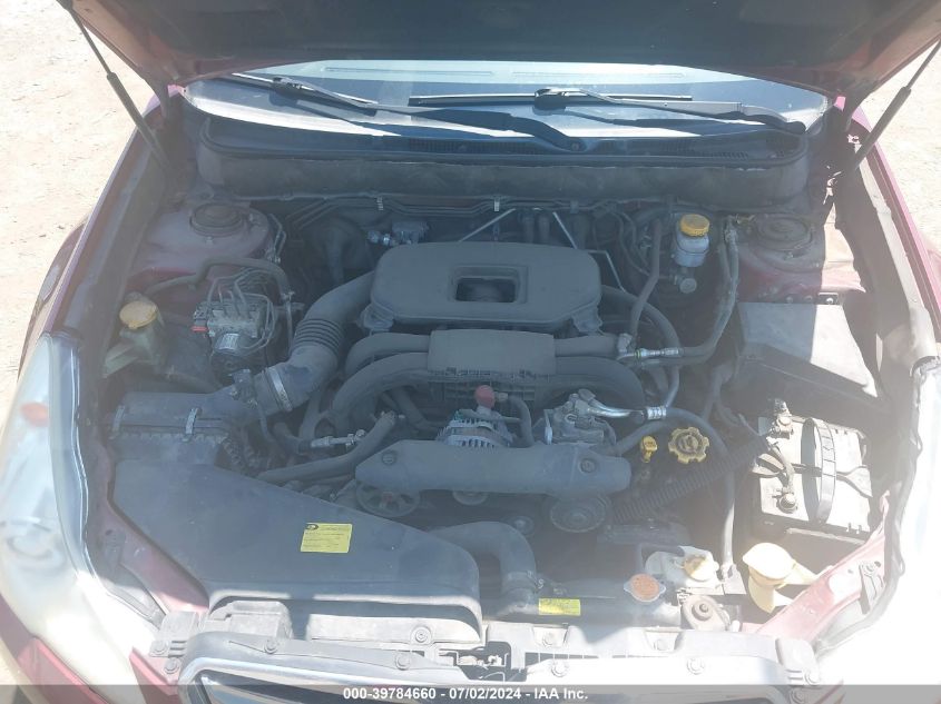 2012 Subaru Legacy 2.5I Premium VIN: 4S3BMBB63C3007201 Lot: 39784660