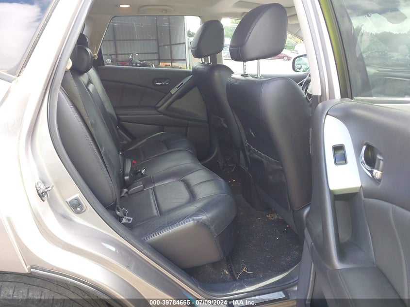 2012 Nissan Murano Sl VIN: JN8AZ1MW6CW206203 Lot: 39784665