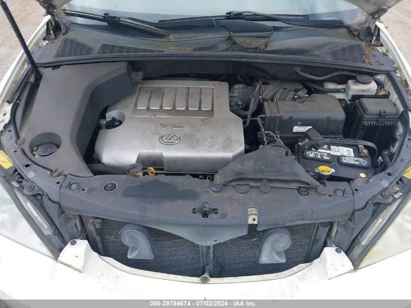 2007 Lexus Rx 350 VIN: 2T2GK31U77C002092 Lot: 39784674