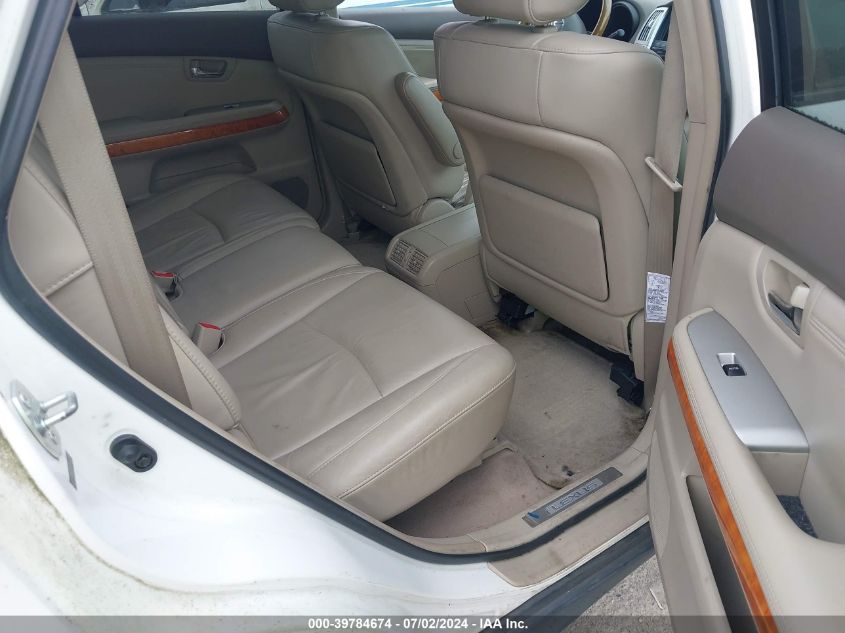 2007 Lexus Rx 350 VIN: 2T2GK31U77C002092 Lot: 39784674