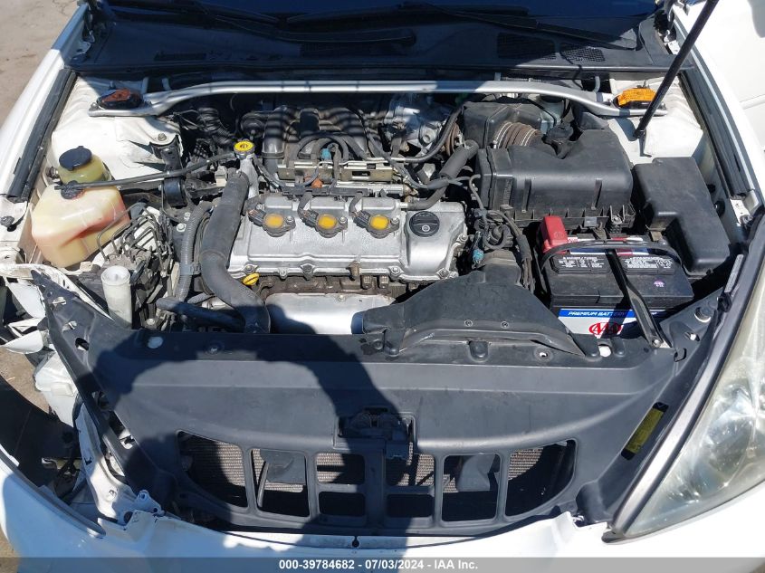 2005 Lexus Es 330 VIN: JTHBA30G255130813 Lot: 39784682