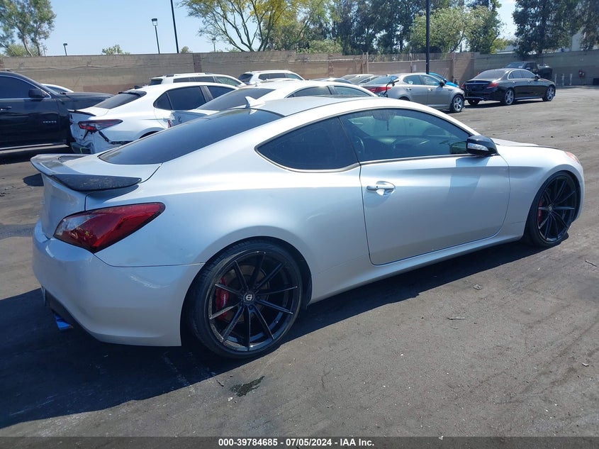 2012 Hyundai Genesis 3.8 Track VIN: KMHHU6KH7CU075025 Lot: 39784685
