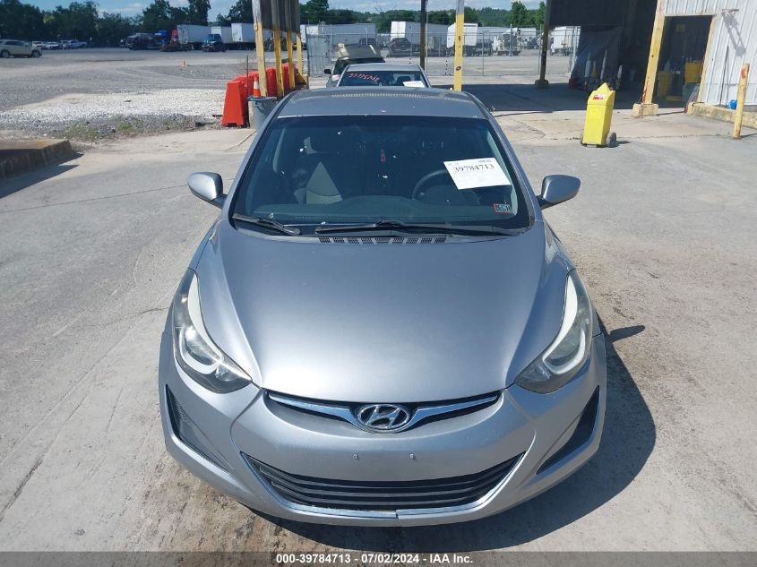 2016 HYUNDAI ELANTRA SE - 5NPDH4AE0GH670009