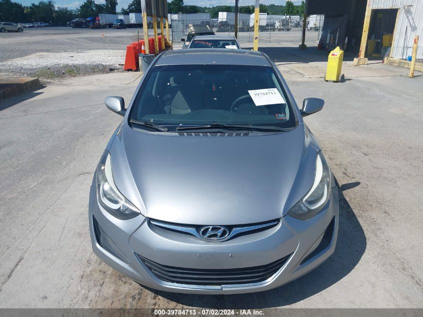 5NPDH4AE0GH670009 | 2016 HYUNDAI ELANTRA