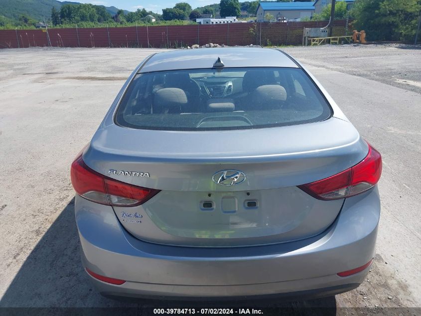 5NPDH4AE0GH670009 | 2016 HYUNDAI ELANTRA