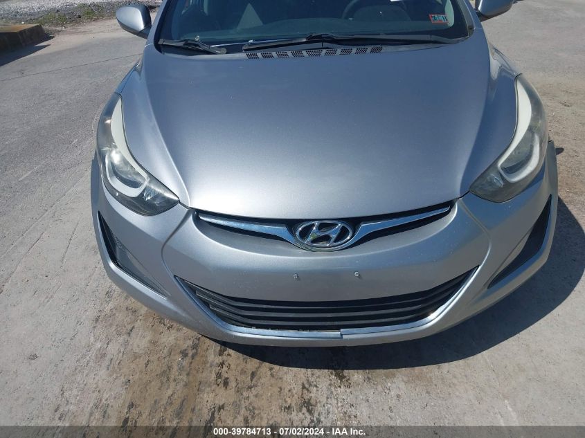 2016 HYUNDAI ELANTRA SE - 5NPDH4AE0GH670009