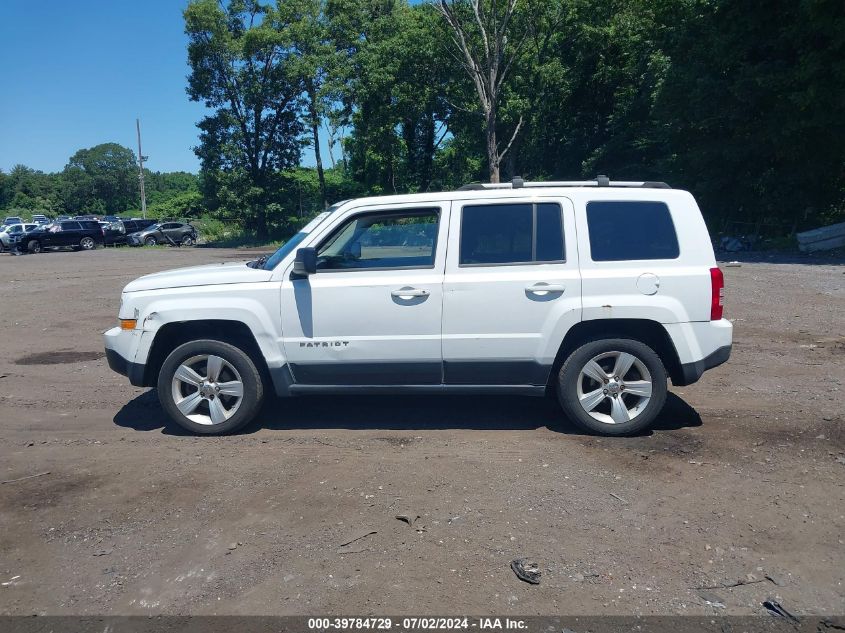 2012 Jeep Patriot Limited VIN: 1C4NJRCB7CD577397 Lot: 39784729