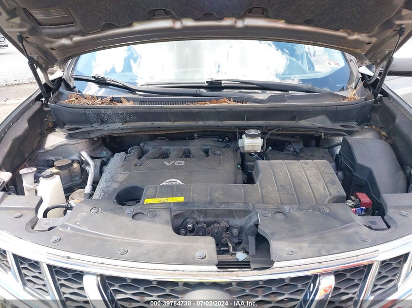 2012 Nissan Murano S VIN: JN8AZ1MU9CW121418 Lot: 39784730