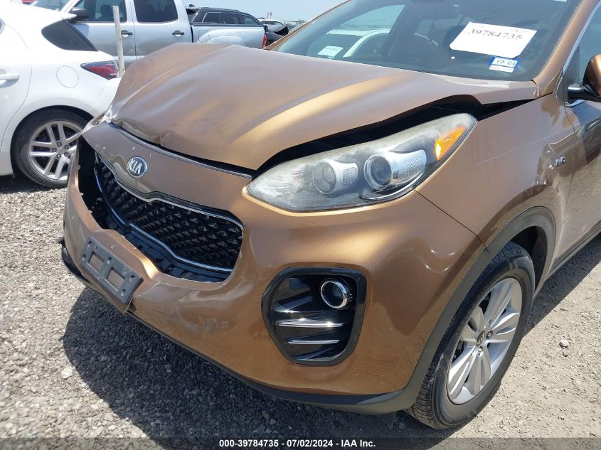 2017 Kia Sportage Lx VIN: KNDPMCACXH7037332 Lot: 39784735