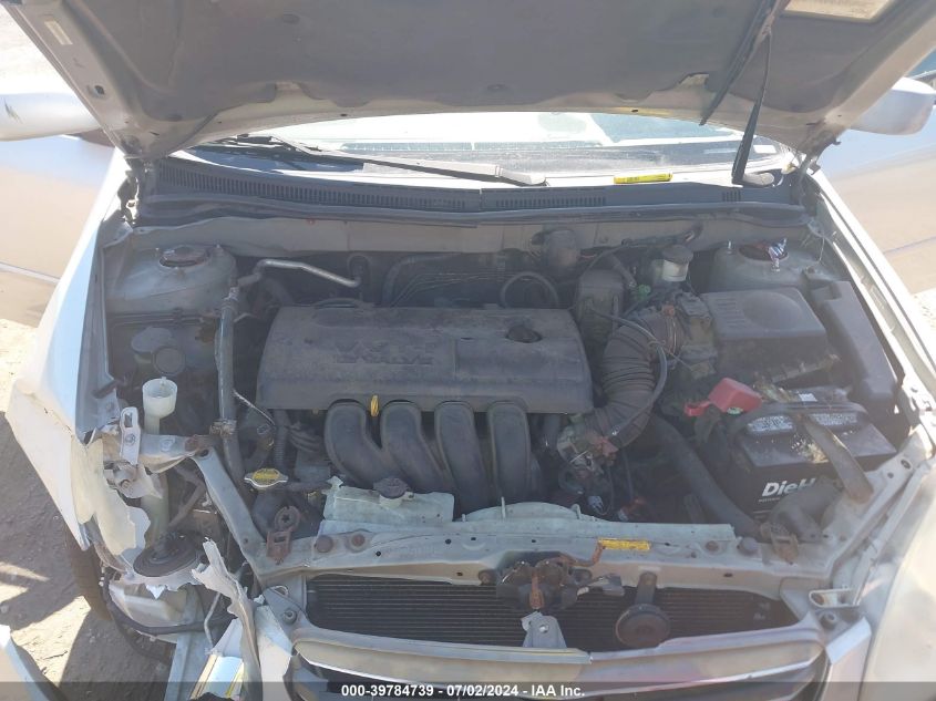 2004 Toyota Corolla Le VIN: 2T1BR38E84C237895 Lot: 39784739