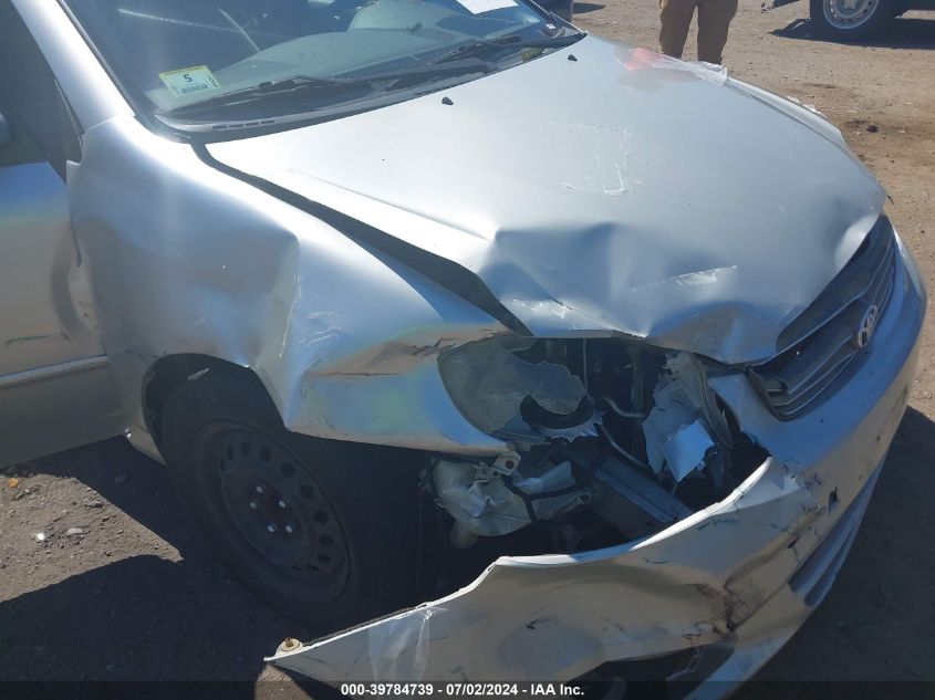 2004 Toyota Corolla Le VIN: 2T1BR38E84C237895 Lot: 39784739