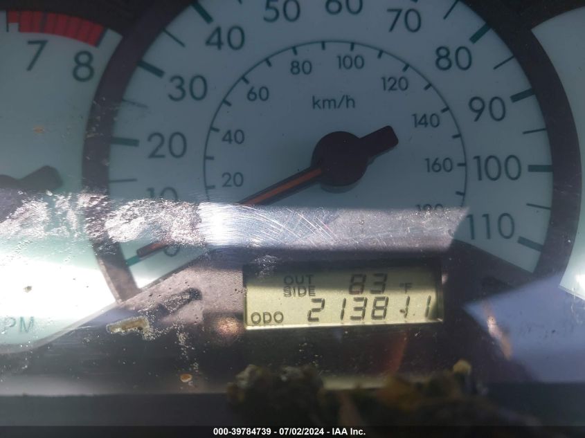 2004 Toyota Corolla Le VIN: 2T1BR38E84C237895 Lot: 39784739