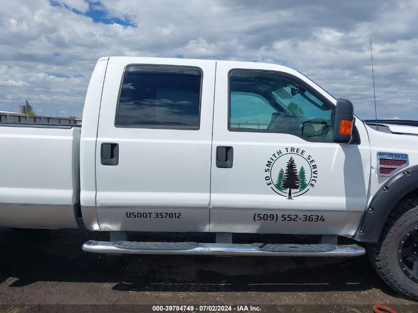 2008 Ford F-350 Fx4/Harley-Davidson/King Ranch/Lariat/Xl/Xlt VIN: 1FTWW31R08EB82868 Lot: 39784749