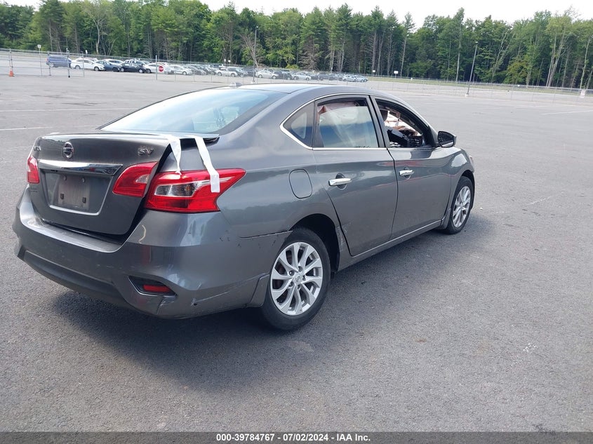 VIN 3N1AB7AP9KY388635 2019 NISSAN SENTRA SV