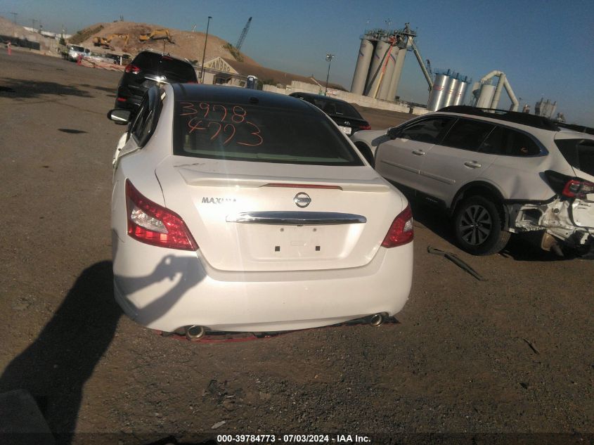 2009 Nissan Maxima 3.5 Sv W/Premium Pkg VIN: 1N4AA51E39C801354 Lot: 39784773