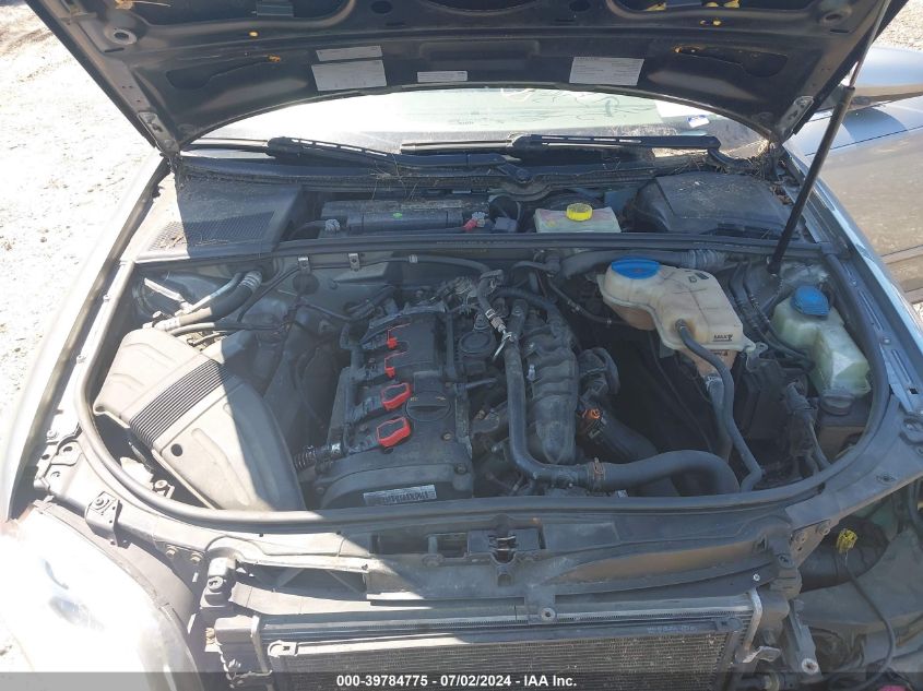 2008 Audi A4 2.0T VIN: WAUDF78E88A051046 Lot: 39784775