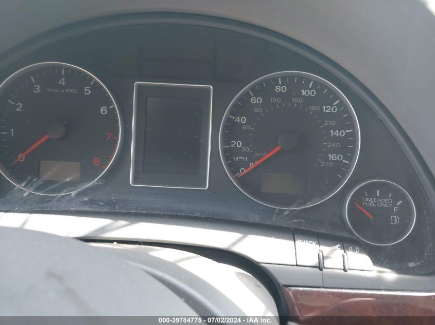 2008 Audi A4 2.0T VIN: WAUDF78E88A051046 Lot: 39784775