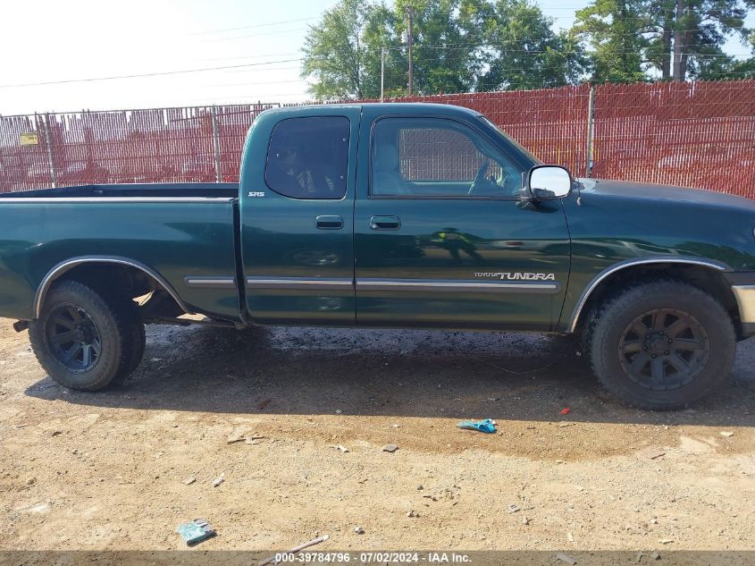 2002 Toyota Tundra Sr5 V8 VIN: 5TBRT34172S258379 Lot: 39784796