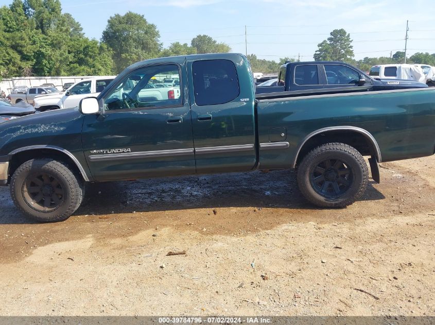 2002 Toyota Tundra Sr5 V8 VIN: 5TBRT34172S258379 Lot: 39784796