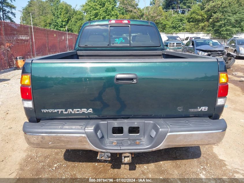 2002 Toyota Tundra Sr5 V8 VIN: 5TBRT34172S258379 Lot: 39784796