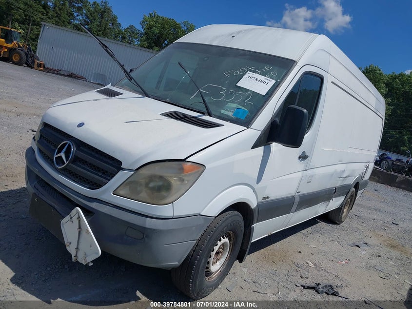 2012 Mercedes-Benz Sprinter 2500 High Roof VIN: WD3PE8CB0C5701862 Lot: 39784801